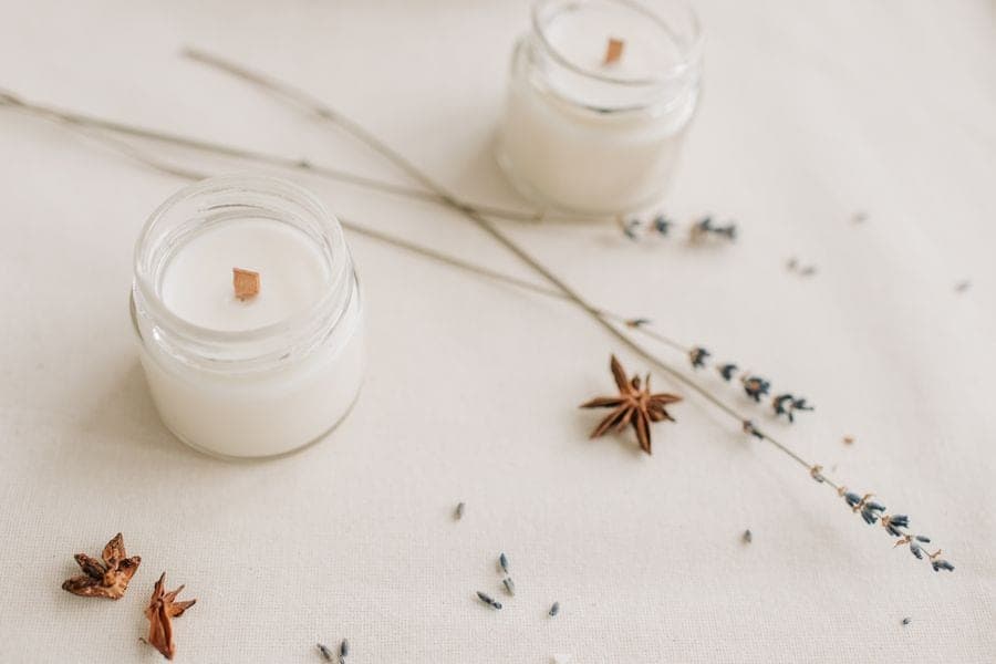 Hand-poured candles with star anise